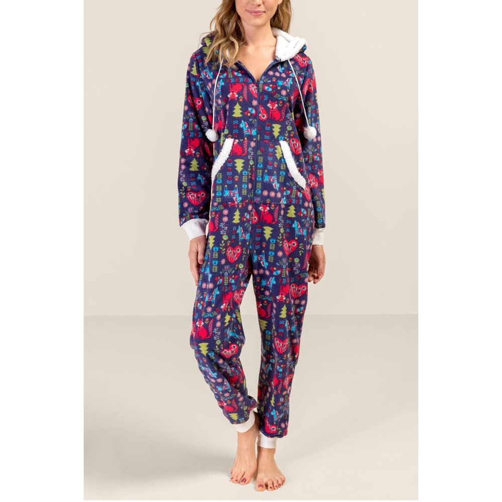 Francesca’s • Nordic Holiday PJ One Piece